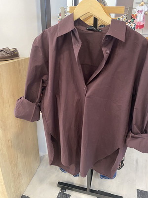 Mango shirt like new, oversized, size S