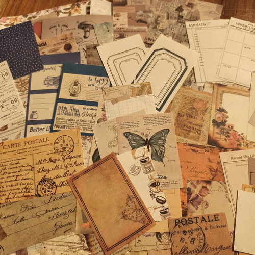 Mix stationery journaling set new, 250+ pieces with stickers and papers