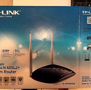 TP-LINK TD-W8960N 300Mbps Ασύρματο N ADSL2+ Modem Router