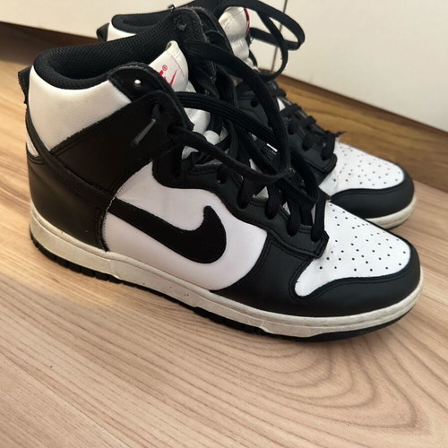 Nike Dunk Panda High used, size 38.5
