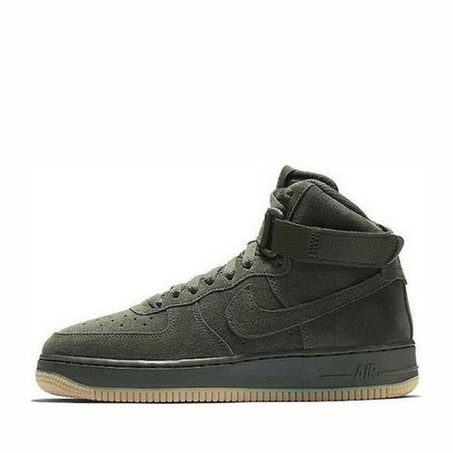 Nike Air Force 1 High LV8 GS Kids Sneakers Boots Khaki New