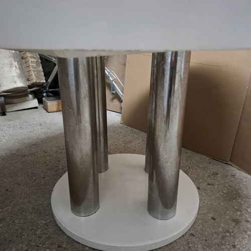 Coffee table like new 120x76 cm with 65x65 cm base