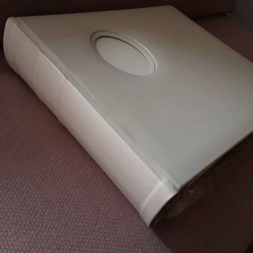 Wedding photo album new with 50 pages and leather-like texture
