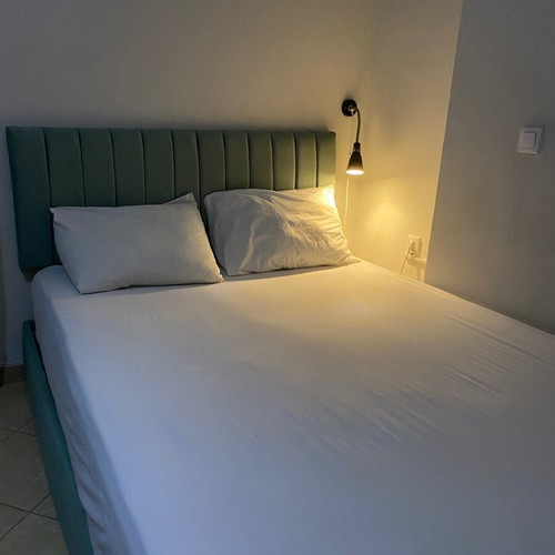 Double bed 145x200 cm with anatomical lifting mechanism