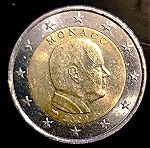  Συλλεκτικό 2 ευρώ του Μονακό