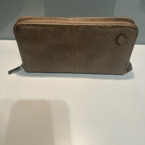Thiros large beige women's wallet used with multiple card slots