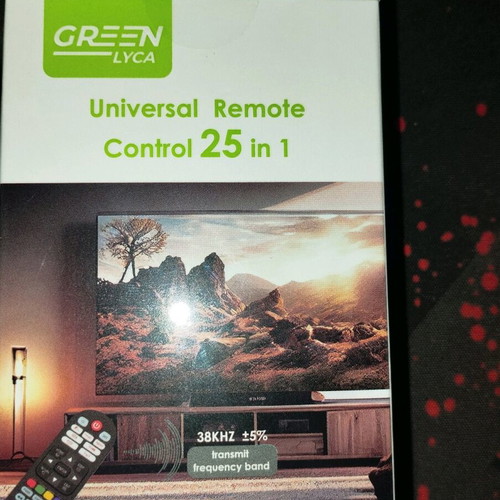 Remote control 25 in1 for almost all TVs, new