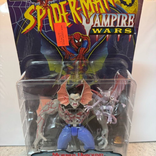 Marvel Toy Biz Morbius Unbound Spider-Man Vampire Wars figure new