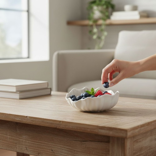 Decorative bowl shell-shaped new