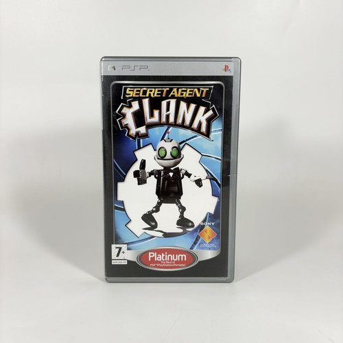 Secret Agent Clank Platinum PSP game used, full Greek edition
