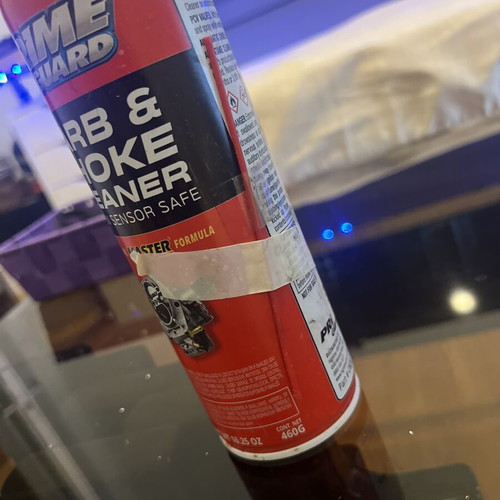 Master Carb & Choke Cleaner like new