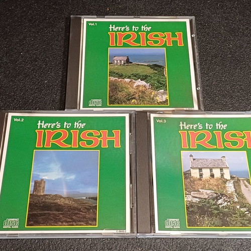 Here's To The Irish 3 x CD used, folk
