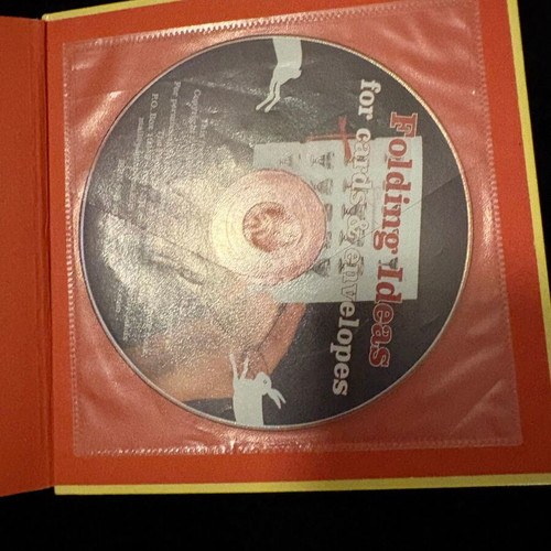 Folding Ideas for Cards & Envelopes Craft Book with CD used