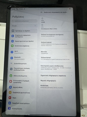 Xiaomi Redmi Pad 2 4GB/128GB μεταχειρισμένο, θέλει οθόνη και πλακέτα φόρτισης