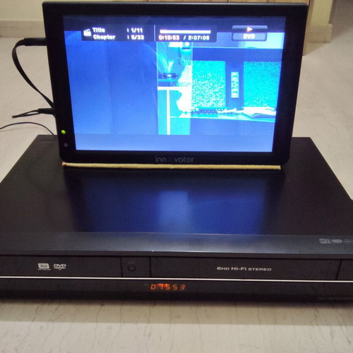 LG RC 388 VHS VCR Player Recorder and DVD Recorder Combo like new