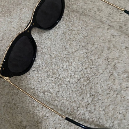 Marc Jacobs sunglasses used, black with gold detail