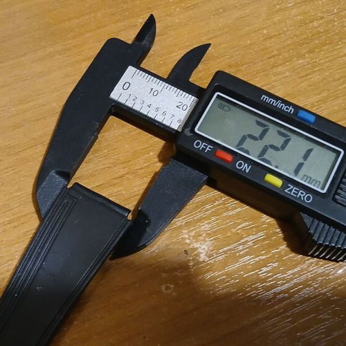 Rubber watch straps like new, men's
