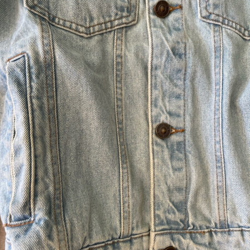 Bershka blue jacket used, size L
