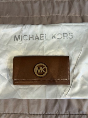 Πορτοφόλι Michael Kors αχρησιμοποίητο, δερμάτινο καφέ