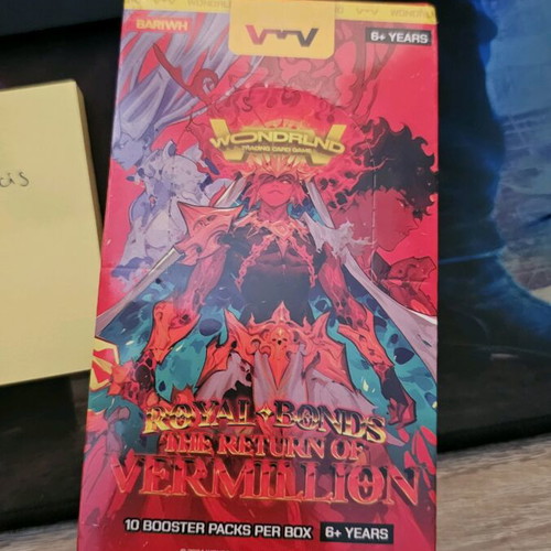 WONDRLND TCG Booster Box and Expansion Box like new