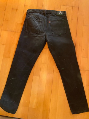 Kenzo &hm black denim pants like new, W33