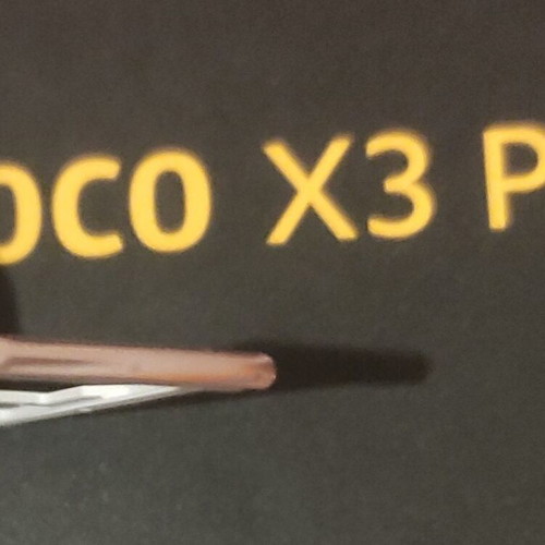POCO X3/X3 Pro SIM tray used, gold color