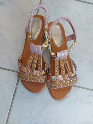 Women's brown slippers new size 37