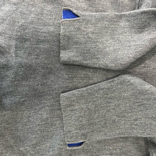 Wool blouse COS XS-S used, gray