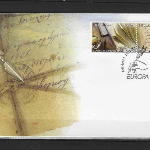 Official 2008 Europa CEPT First Day Cover new