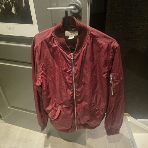 H&M L.O.G.G. summer jacket for men, size S, red