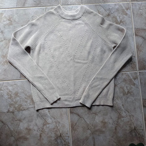 Piazza Italia sweater used, beige, size M