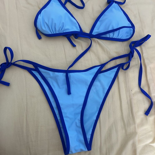 Bikini Admiral blue size M like new