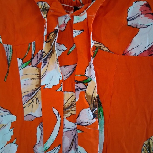 Minkpink Tangerine Dream Floral Midi Dress new, small medium