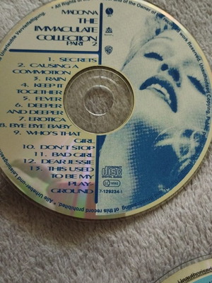 Madonna The Immaculate Collection Part 2 CD
