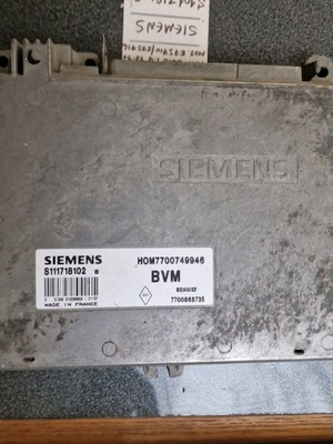 Siemens HOM7700749946 brain used for Renault Clio 1.4cc 1992-1997