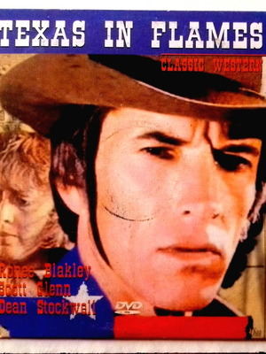 DVD Texas in Flames μεταχειρισμένο, γουέστερν δράσης περιπέτεια με υπότιτλους