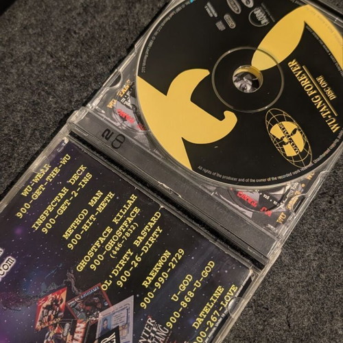 Wu Tang CD collection used, 3 discs