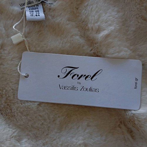 Vassilis Zoulias bolero new with tag, black and white, size XXXL