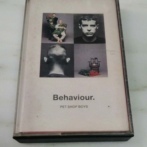 Pet Shop Boys Behaviour cassette tape, pop