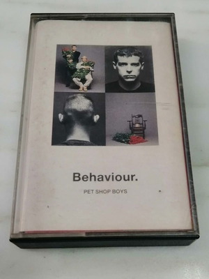 Pet Shop Boys Behaviour cassette tape, pop