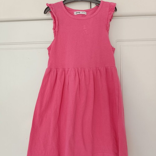 Sinsay Fuchsia Sleeveless Dress like new, size 98 cm, 3-4 years