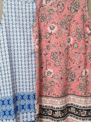 Summer dresses like new, pack of 2, size XL-2XL, colorful