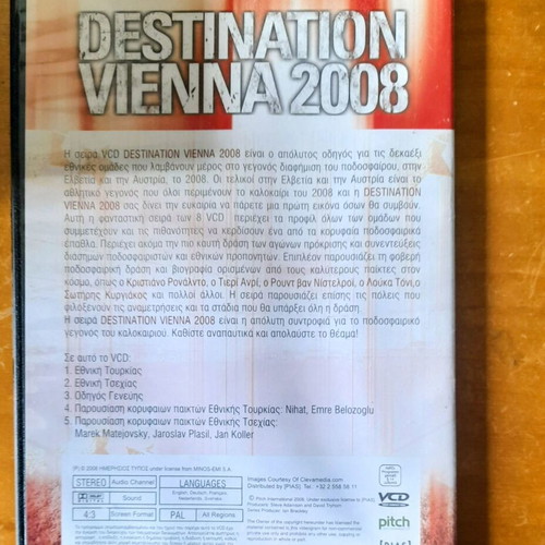 Destination Vienna 2008 1vcd like new from the series