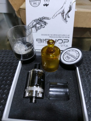 Bishop MTL RTA with extra upper fill tank
