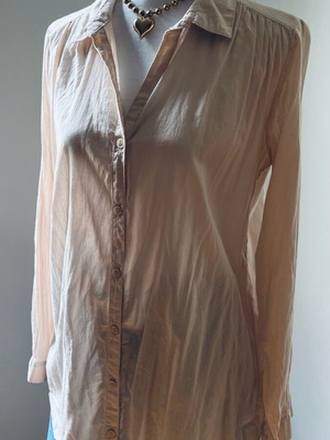 H&M Long Beige Shirt like new, size M