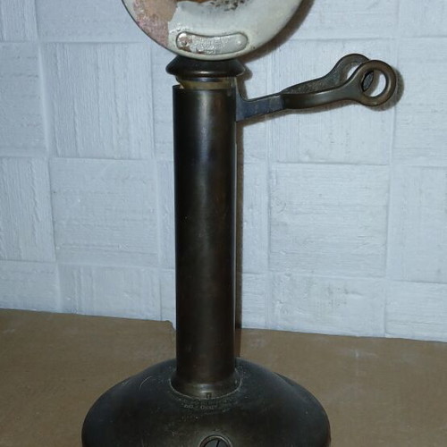 Western Electric vintage candlestick table phone used