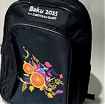  Baku Azerbaijan 2015 European games τσάντα πλάτης promo