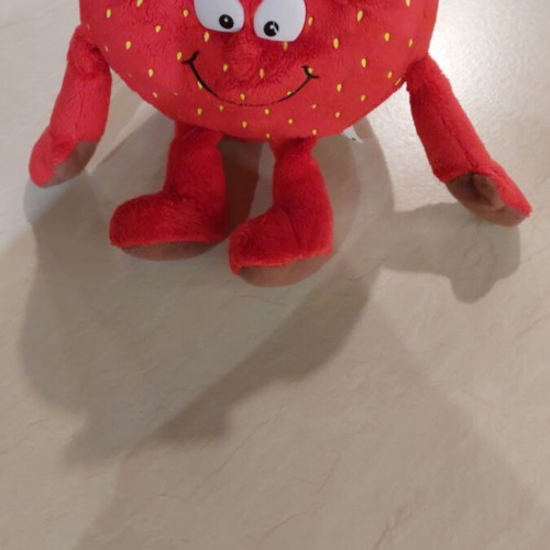 Strawberry plush bear like new