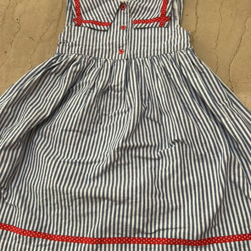Laura Ashley striped nautical dress for girls, size 4 years