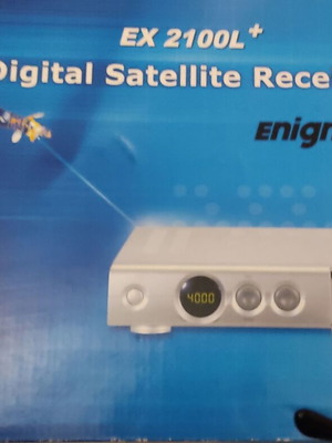Enigma EX2100L satellite receiver used, functional